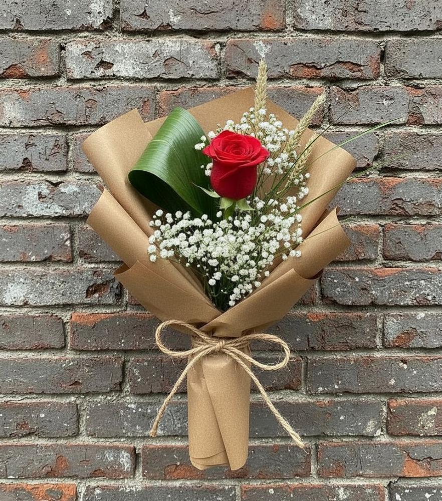 Букет Премиальная роза в Грибки Букет цветов из: Розы в Грибки