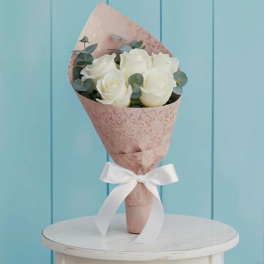 Букет цветов из: Розы в Грибки