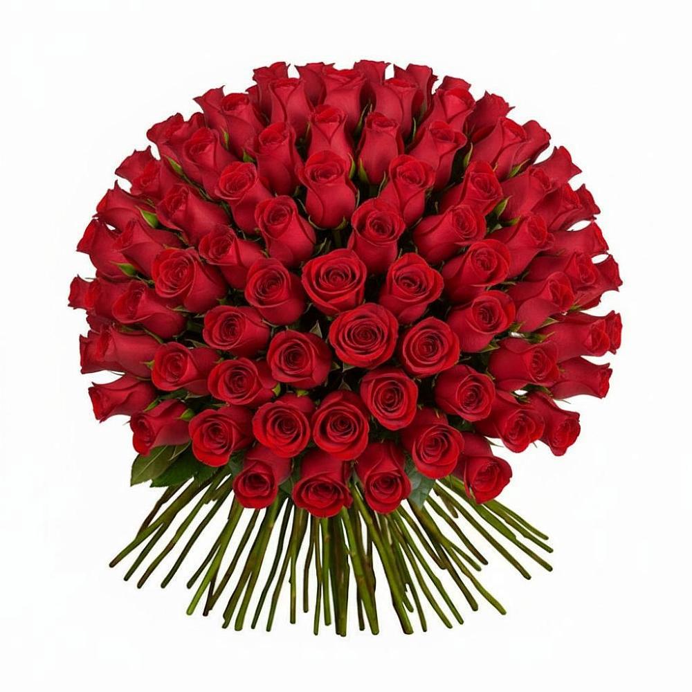 Красные розы Чери Лав в Грибки Букет Красные розы Чери Лав в Грибки